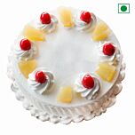 Half Kg Eggless Pineapple Cake