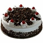 Half kg. Black forest Cake