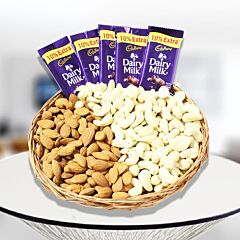 Assorted Dry Fruits with Dairy Milk 